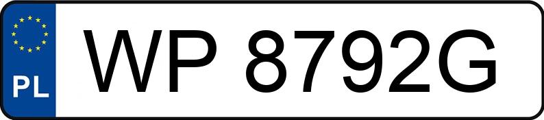 Numer rejestracyjny WP8792G posiada BMW 735i Kat. E38 Aut.