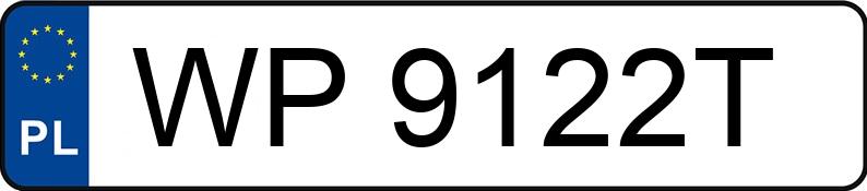 Numer rejestracyjny WP 9122T posiada TOYOTA GT86 - WP9122T