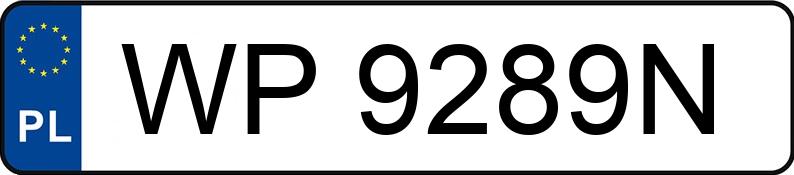 Numer rejestracyjny WP 9289N posiada VOLVO XC 40 2.0 D3 MR`18 E6 XC 40 2.0 D3 MR`18 E6 - WP9289N