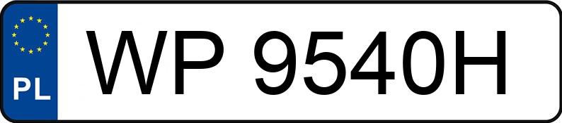 Numer rejestracyjny WP 9540H posiada TOYOTA Aygo 1.0 MR`15 E6 x-wave Aut. - WP9540H