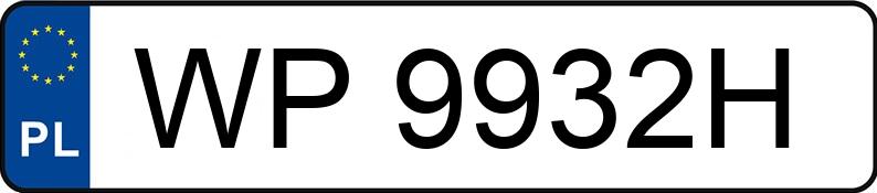 Numer rejestracyjny WP 9932H posiada SKODA FABIA - WP9932H