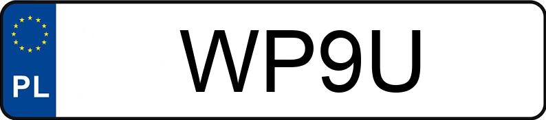 Numer rejestracyjny WP 9U posiada DODGE CHALLENGER - WP9U
