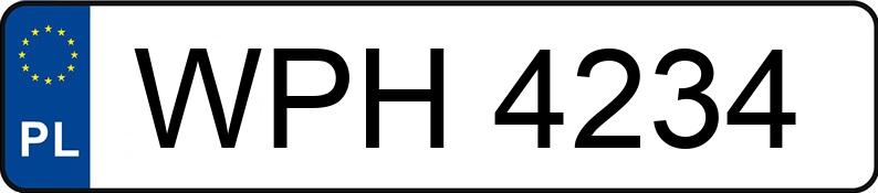 Numer rejestracyjny WPH 4234 posiada ROVER 414 Kat. SLi - WPH4234