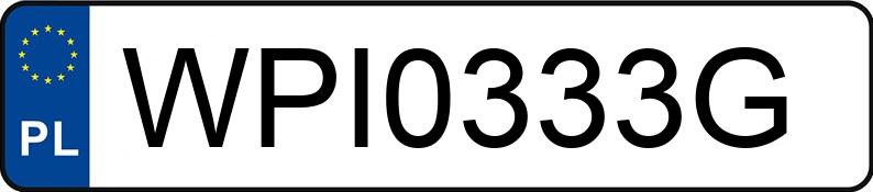 Numer rejestracyjny WPI 0333G posiada MINI COOPER S - WPI0333G Numer rejestracyjny WPI 0333G posiada MINI COOPER S - WPI0333G