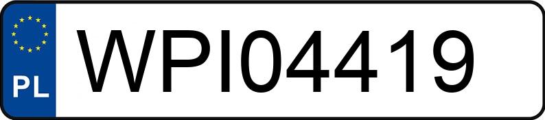 Numer rejestracyjny WPI 04419 posiada CADILLAC ESCALADE - WPI04419 Numer rejestracyjny WPI 04419 posiada CADILLAC ESCALADE - WPI04419
