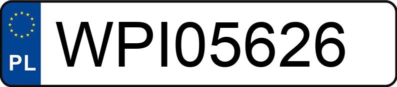 Numer rejestracyjny WPI 05626 posiada TOYOTA AURIS - WPI05626 Numer rejestracyjny WPI 05626 posiada TOYOTA AURIS - WPI05626