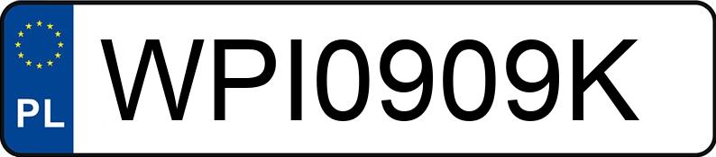 Numer rejestracyjny WPI 0909K posiada AUDI A4 - WPI0909K