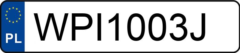 Numer rejestracyjny WPI 1003J posiada RENAULT MEGANE - WPI1003J Numer rejestracyjny WPI 1003J posiada RENAULT MEGANE - WPI1003J