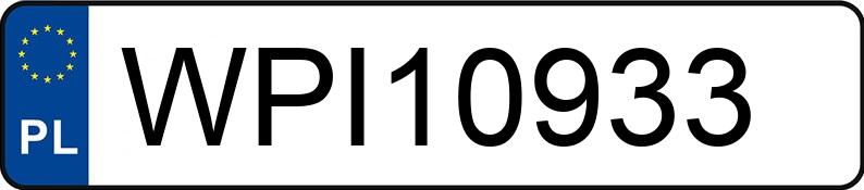 Numer rejestracyjny WPI 10933 posiada CITROEN C4 PICASSO 2.0 HDI MCP - WPI10933