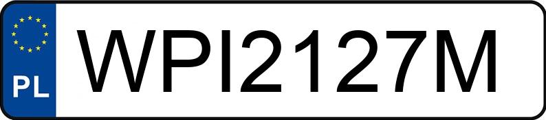 Numer rejestracyjny WPI 2127M posiada JAGUAR XF 2.0 Diesel MR`16 E6 Prestige Sportbrake AWD Aut. - WPI2127M