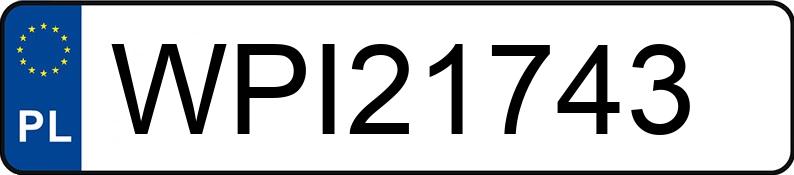 Numer rejestracyjny WPI 21743 posiada SKODA OCTAVIA - WPI21743