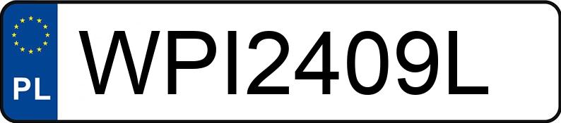 Numer rejestracyjny WPI 2409L posiada MAZDA 6 - 2.0 MR`10 E5 Exclusive - WPI2409L