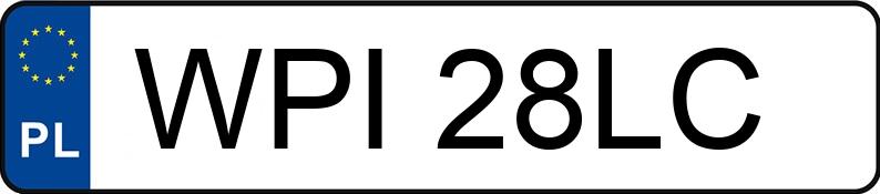 Numer rejestracyjny WPI 28LC posiada MITSUBISHI GALANT - WPI28LC Numer rejestracyjny WPI 28LC posiada MITSUBISHI GALANT - WPI28LC