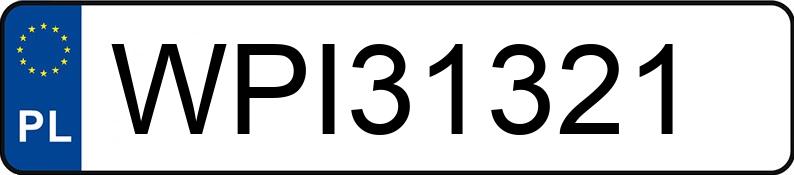 Numer rejestracyjny WPI 31321 posiada HYUNDAI SONATA - WPI31321