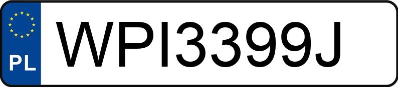 Numer rejestracyjny WPI 3399J posiada RENAULT LAGUNA - WPI3399J Numer rejestracyjny WPI 3399J posiada RENAULT LAGUNA - WPI3399J