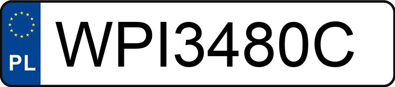 Numer rejestracyjny WPI 3480C posiada OPEL Corsa D 1.2 MR`06 E4 Cosmo - WPI3480C