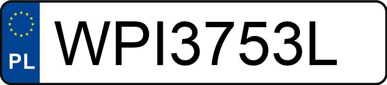 Numer rejestracyjny WPI 3753L posiada TOYOTA Yaris 1.33 MR`11 E5 Premium - WPI3753L