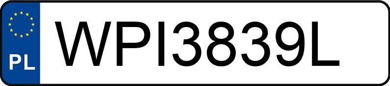 Numer rejestracyjny WPI 3839L posiada FORD Mondeo 2.0 EcoBoost MR`15 E6 Vignale - WPI3839L