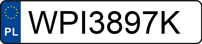 Numer rejestracyjny WPI 3897K posiada BMW X5 Diesel MR`10 E5 E70 xDrive30d Step - WPI3897K