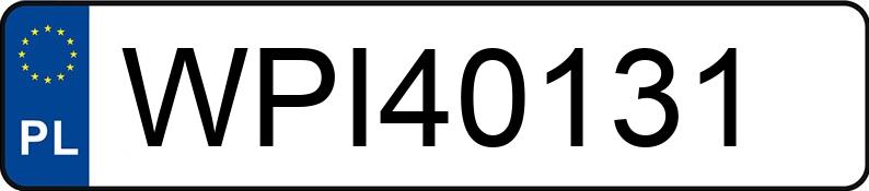 Numer rejestracyjny WPI 40131 posiada HONDA Accord 2.0i MR`98 ES Aut. - WPI40131