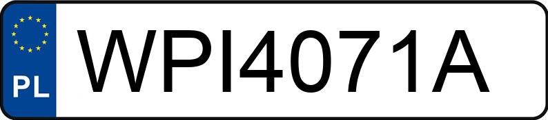 Numer rejestracyjny WPI 4071A posiada HYUNDAI I40 - WPI4071A Numer rejestracyjny WPI 4071A posiada HYUNDAI I40 - WPI4071A
