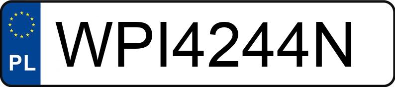 Numer rejestracyjny WPI 4244N posiada MERCEDES-BENZ MAYBACH GLS 600 - WPI4244N