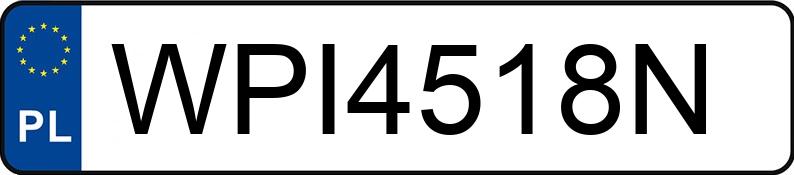 Numer rejestracyjny WPI 4518N posiada BMW 430I XDRIVE - WPI4518N Numer rejestracyjny WPI 4518N posiada BMW 430I XDRIVE - WPI4518N