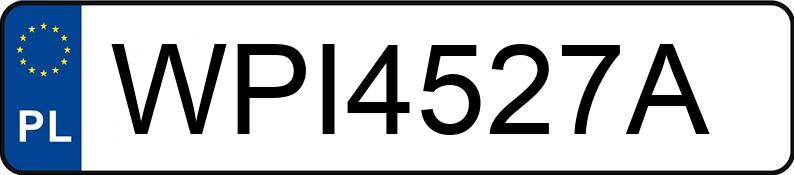 Numer rejestracyjny WPI 4527A posiada TOYOTA Avensis Sedan 2.0 Diesel MR`15 E6 Active Business - WPI4527A