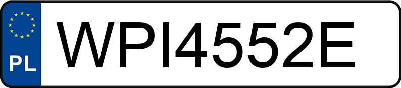 Il numero di registrazione WPI 4552E ha AUDI A6 Quattro 3.2 FSI Kat. MR`04 E3 4F A6 Quattro 3.2 FSI Kat. MR`04 E3 4F - WPI4552E