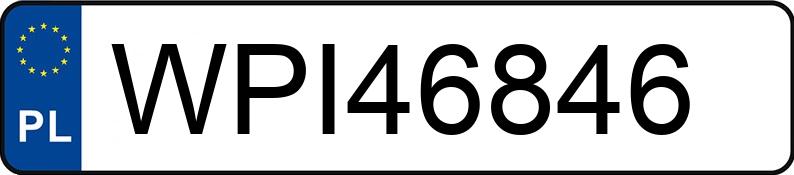 Numer rejestracyjny WPI 46846 posiada VOLKSWAGEN LT - WPI46846