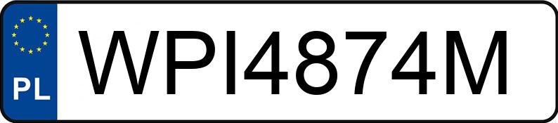 Numer rejestracyjny WPI 4874M posiada OPEL Vivaro 1.6 CDTI MR`14 E6 2.9t L1H1 Elegance - WPI4874M
