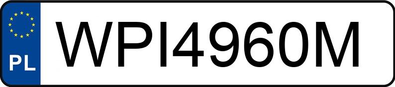 Mistrz parkowania w pojeździe o numerach WPI4960M