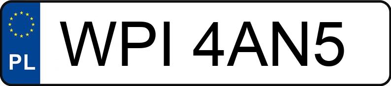 Numer rejestracyjny WPI 4AN5 posiada MERCEDES-BENZ 2644 26.0t 2644 - WPI4AN5