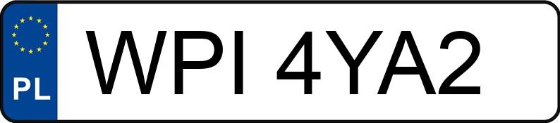 Numer rejestracyjny WPI 4YA2 posiada NISSAN NAVARA - WPI4YA2