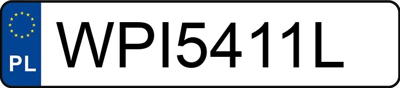 Numer rejestracyjny WPI 5411L posiada ALFA ROMEO Giulietta 1.4 16V M-air MR`10 E5 940 TB Distinctive TCT - WPI5411L