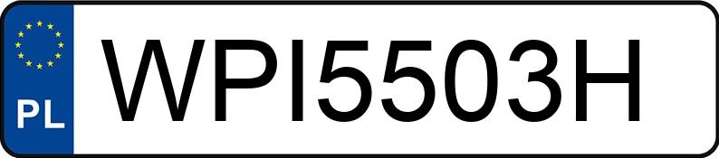 Numer rejestracyjny WPI 5503H posiada VOLKSWAGEN Touran 1.9 TDI MR`03 E3 Trendline - WPI5503H