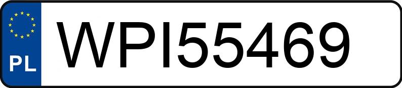 Numer rejestracyjny WPI 55469 posiada RENAULT Megane Scenic 1.6 MR`96 Megane Scenic 1.6 MR`96 - WPI55469