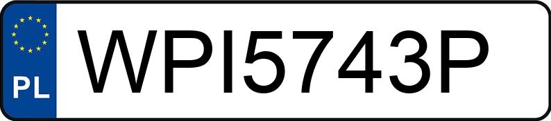 Numer rejestracyjny WPI 5743P posiada JUZJADE - WPI5743P Numer rejestracyjny WPI 5743P posiada JUZJADE - WPI5743P