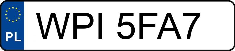 Numer rejestracyjny WPI 5FA7 posiada OPEL Vectra B 2.0i Kat. MR`95 Komfort - WPI5FA7 Numer rejestracyjny WPI 5FA7 posiada OPEL Vectra B 2.0i Kat. MR`95 Komfort - WPI5FA7
