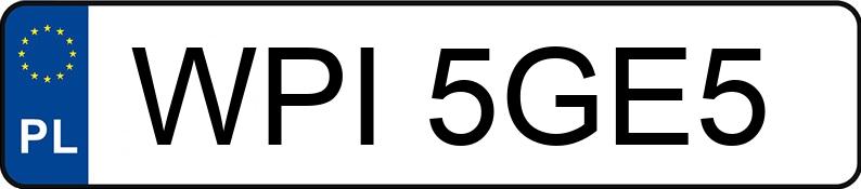 Numer rejestracyjny WPI5GE5 posiada UAZ 3151 (469) 3151 (469)