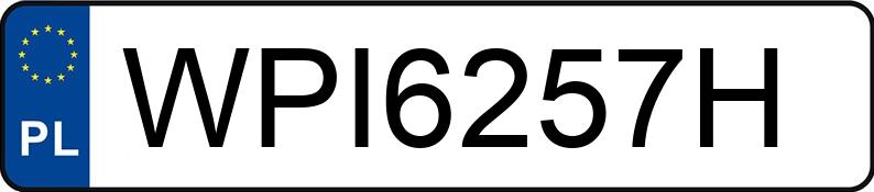 Registreringsnummeret WPI 6257H har MERCEDES-BENZ GLE 300 d MR`18 E6d V167 4Matic - WPI6257H
