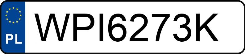 Numer rejestracyjny WPI 6273K posiada SKODA FABIA VAN - WPI6273K