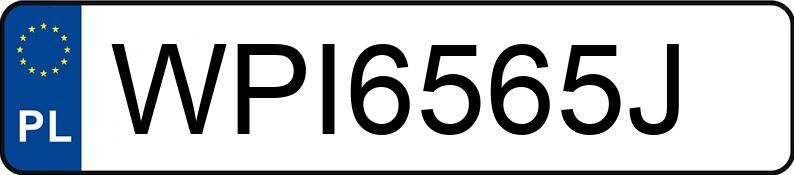 Numer rejestracyjny WPI 6565J posiada RENAULT MASTER - WPI6565J