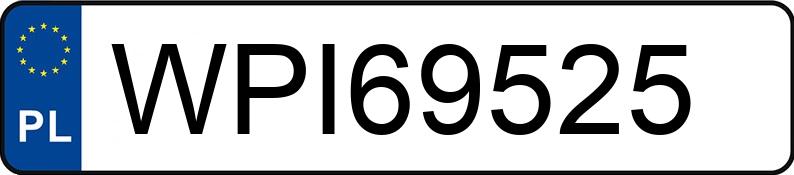 Numer rejestracyjny WPI 69525 posiada OPEL ASTRA NOTCHBACK - WPI69525