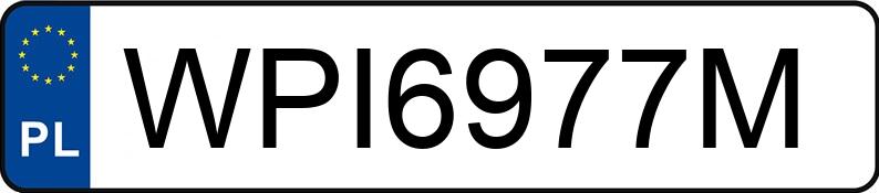 Numer rejestracyjny WPI 6977M posiada MINI [BMW] Mini Countryman 1.6 MR`10 E5 Cooper - WPI6977M