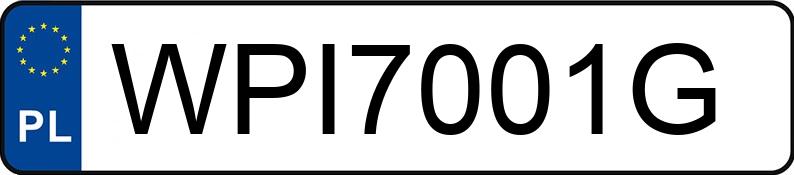 Numer rejestracyjny WPI 7001G posiada MERCEDES-BENZ GLA 200 D - WPI7001G