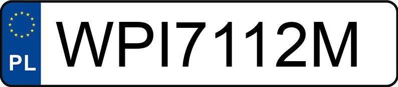 O número de registro WPI 7112M tem CITROEN Jumpy 2.0 BlueHDi MR`16 E6 2.8t M Club S&S Aut. - WPI7112M