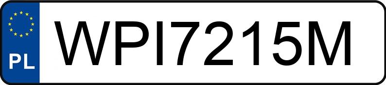 Numer rejestracyjny WPI 7215M posiada BMW 520D XDRIVE - WPI7215M Numer rejestracyjny WPI 7215M posiada BMW 520D XDRIVE - WPI7215M