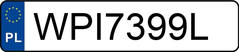 Numer rejestracyjny WPI 7399L posiada BMW 316I - WPI7399L Numer rejestracyjny WPI 7399L posiada BMW 316I - WPI7399L