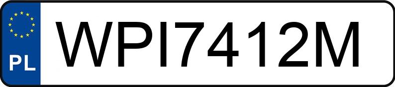 Numer rejestracyjny WPI 7412M posiada OPEL Insignia Active CDTI MR`14 E5 - WPI7412M